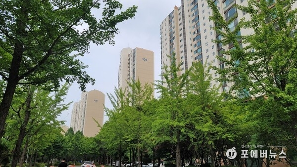 GH가 지난 2020년 8월부터 보증금 9억5000만 원에 2년간 전세로 임차해 사용해 오던 직원합숙소가 있는 아파트 단지.