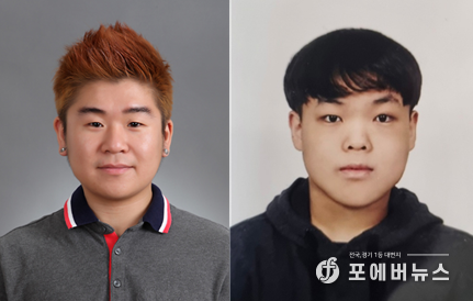 제43회 전국장애인체육대회에서 역도3관왕을 차지한 박광열 선수(좌측) 천민기 선수.