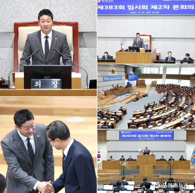 김진경 경기도의회 의장 페이스북 캡처.