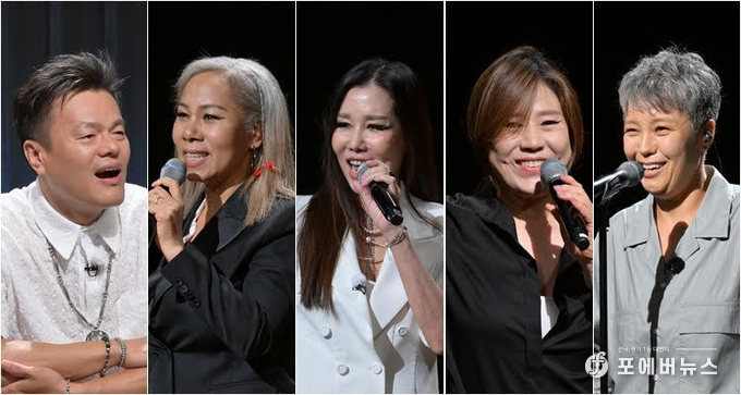 신 예능 '골든걸스' 인순이-박미경-신효범-이은미, 박진영과 ‘4인조 여성그룹’으로 뭉쳤다