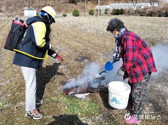 가평소방서, 의용소방대 봄철 산불 화재 안전지킴이 운영
