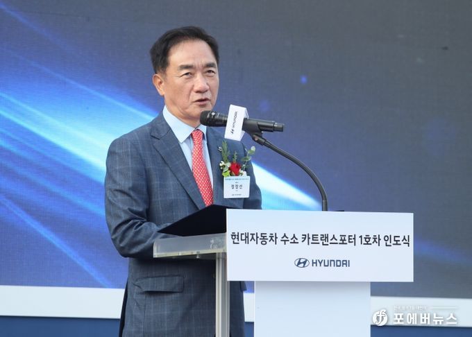 평택시, 국내 최초 수소연료 자동차 운반 트럭 시범운행