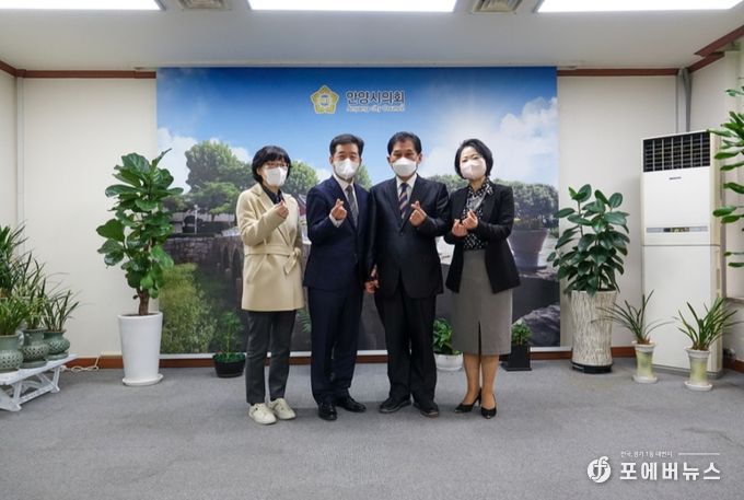 안양시의회, 안양과천교육지원청 간담회