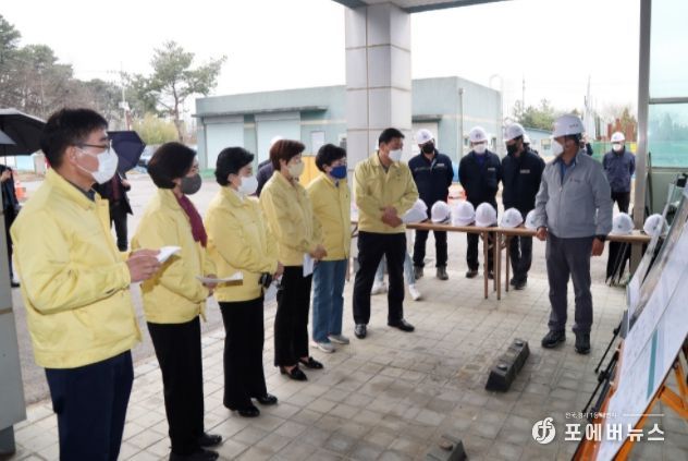 의왕시의회, 봄철 공사 현장점검 실시