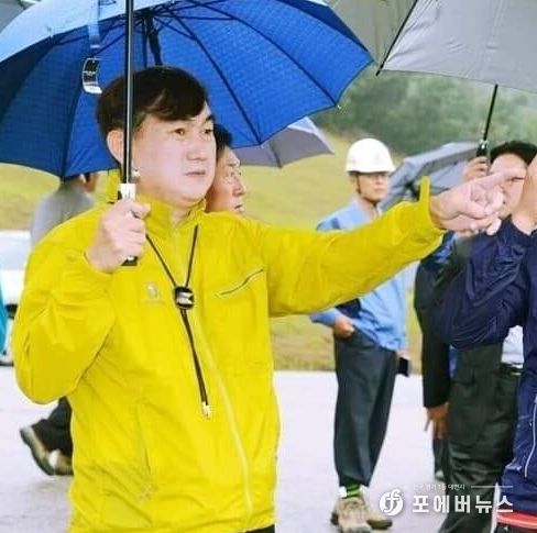 양평북한강을 점검하는 박현일의원