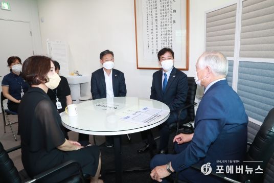 구리시의회, 첫 기관방문으로 소통의정 시작