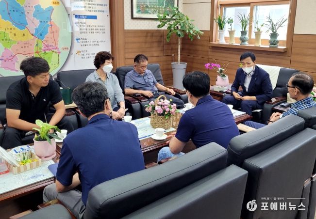 오병재 장호원읍장 취임간담회