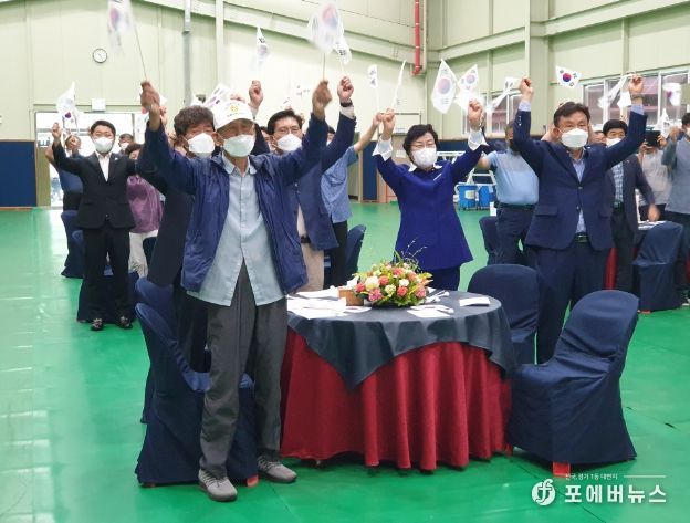 신둔면 한천회, 제77주년 광복절(8·15) 기념행사