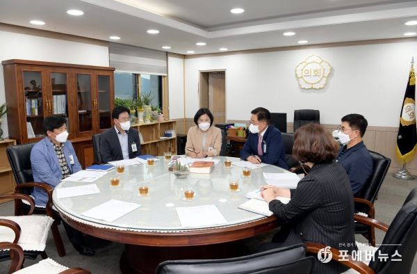 양평군의회 윤순옥 의장, 전진선 군수와 첫 번째 소통간담회