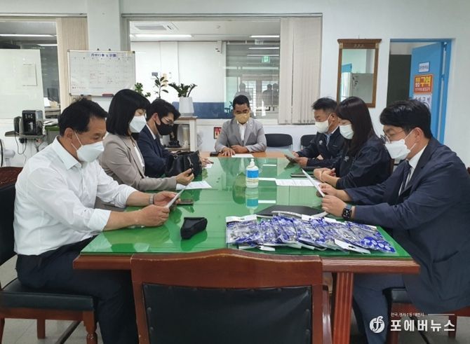 안양시의회 도시건설위원회, 안양시 공동구 현장 방문