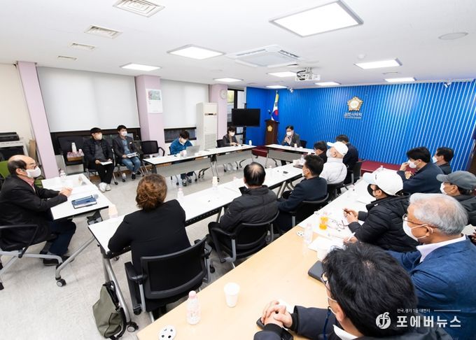 김포시의회, 입주자대표회의 연합회 김포시지회와 정담회 개최