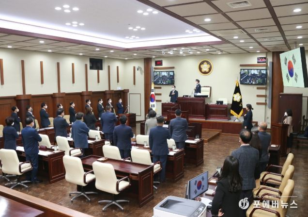 광명시의회, 제274회 제2차 정례회 돌입.. 내년 예산안 등 처리
