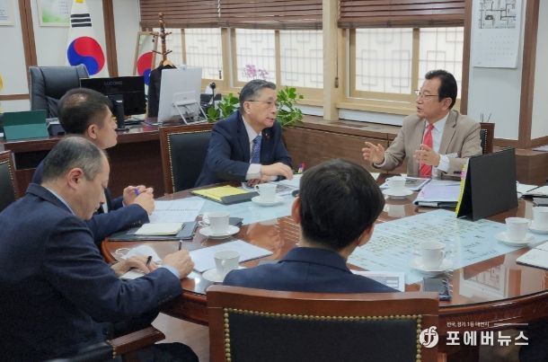 이현재 시장, LH 이한준 사장에 신도시 현안 해결 요청