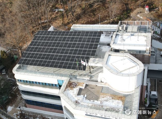 광명시민햇빛발전소5호기가 1월초 가동을 시작했다.