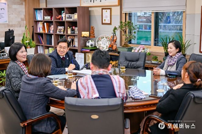 전진선 양평군수, 양평군의회와 새해 첫 소통간담회