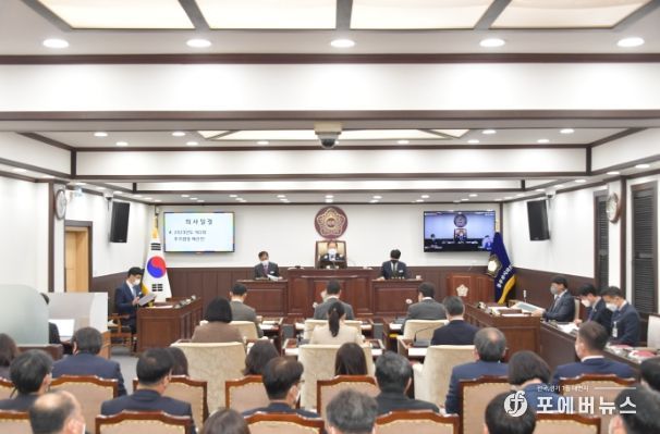 제318회 동두천시의회 임시회 개회