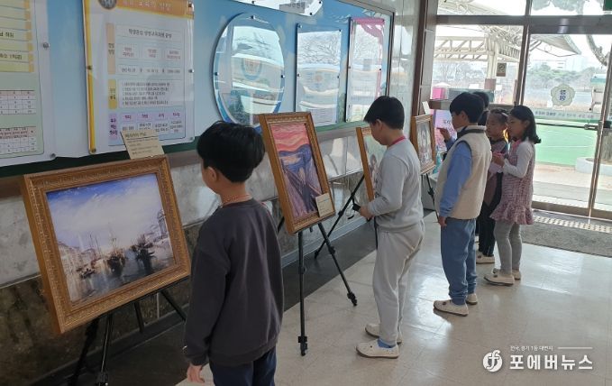 장명초 작은 미술전