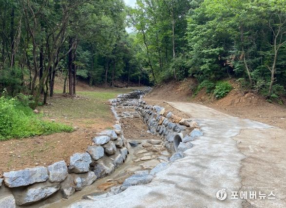 산림재해 예방사업(계류보전)