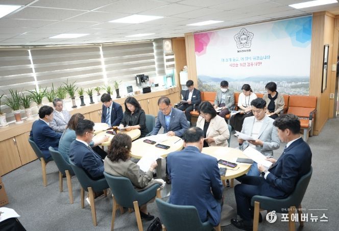 동두천시의회, 동두천문화원과의 정담회 개최