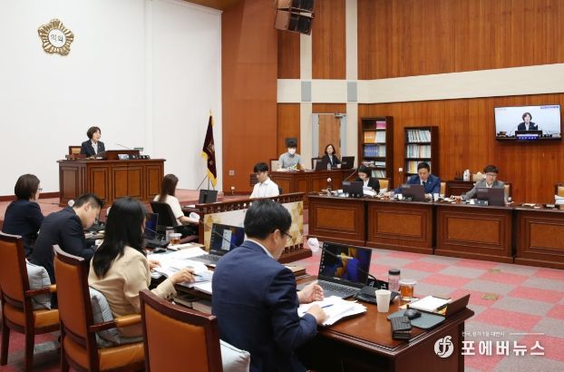 군포시의회 제268회 정례회, 행정사무감사특별위원회 운영 모습