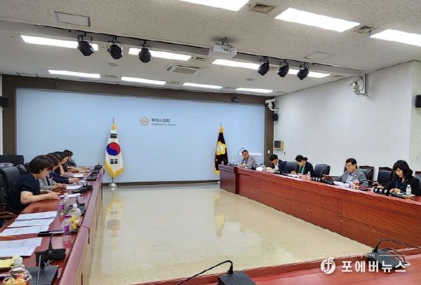 화성시의회 교육복지위원회 호스피스 완화 의료서비스 사업 관련 전문기관과 간담회 열어