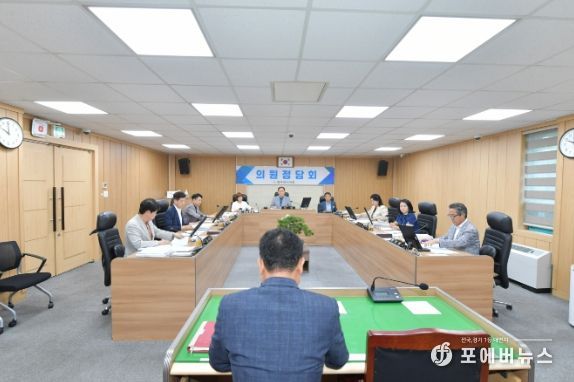 2023년 8월 중 동두천시의회 의원정담회 개최