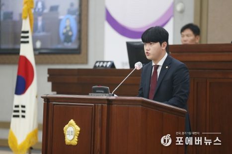 수원특례시의회 최정헌 의원, 청소년 마약 범죄 예방을 위한 수원시의 선제적인 대응 마련 촉구