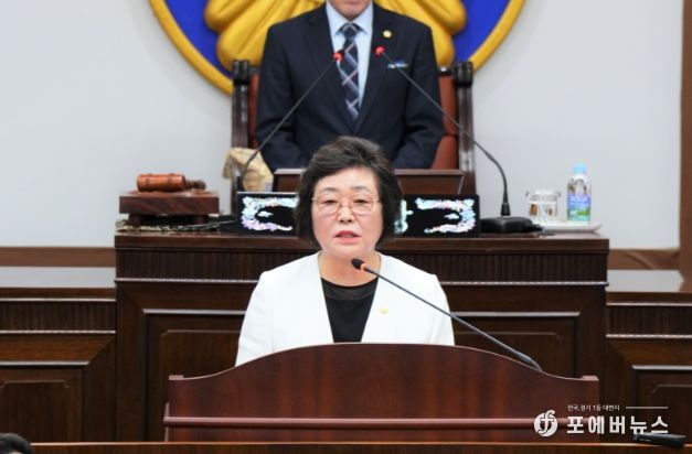 포천시의회 제173회 임시회 조진숙 의원 5분발언