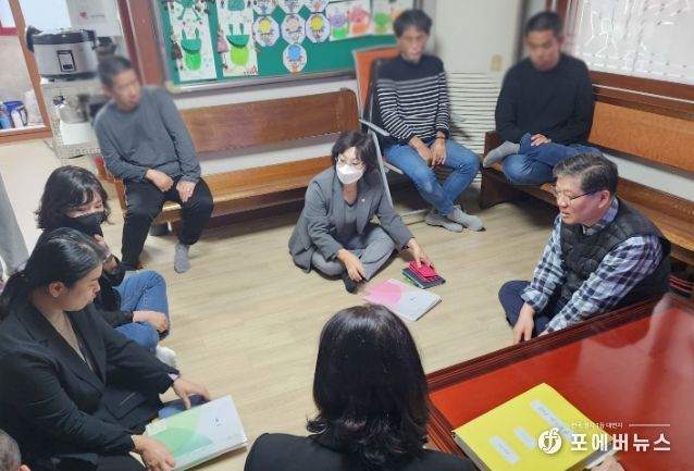 윤석경 시흥시의회 의원, 시흥경찰서와 장애인 시설 합동 방문에 나서