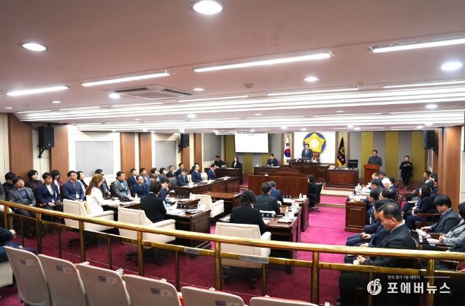 포천시의회 제175회 제2차 정례회 개회