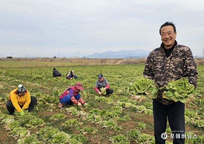 친환경농산물 봄동배추