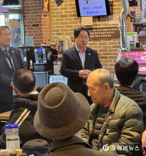 주광덕 남양주시장, 제105주년 3·1절 기념 광복회 독립유공자 가족 조찬 격려