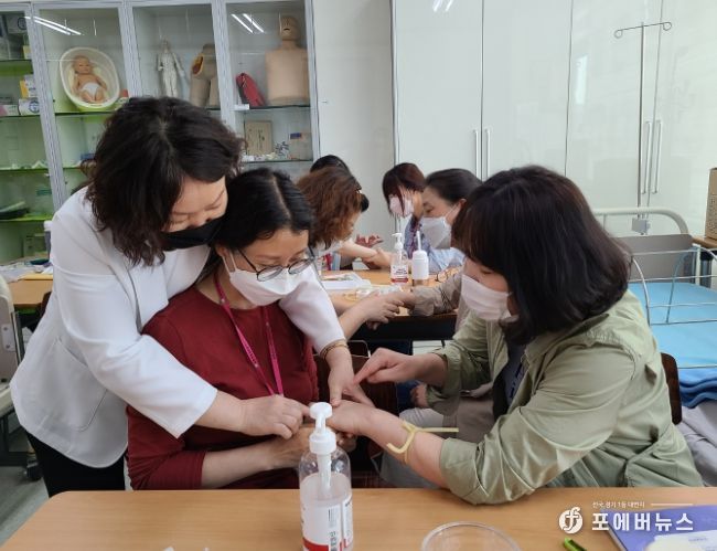 직업훈련 실시 현장