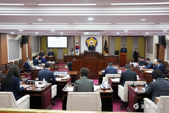 포천시의회, 제177회 임시회 개회