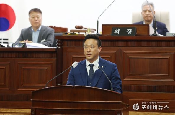 제9대 군포시의회 이동한 산업건설위원회 위원장 당선 인사