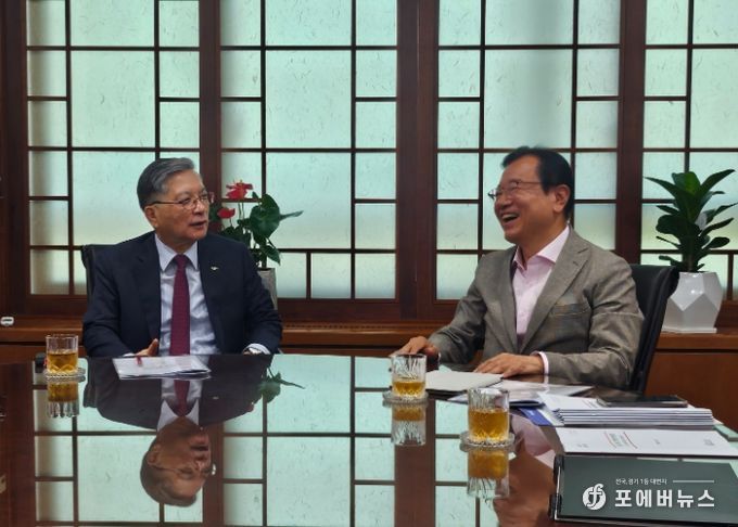 하남시장과 한국토지주택공사(LH)사장 면담