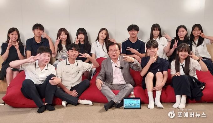 이현재 하남시장, 청소년과의 힐링토크로 공감과 소통 UP!