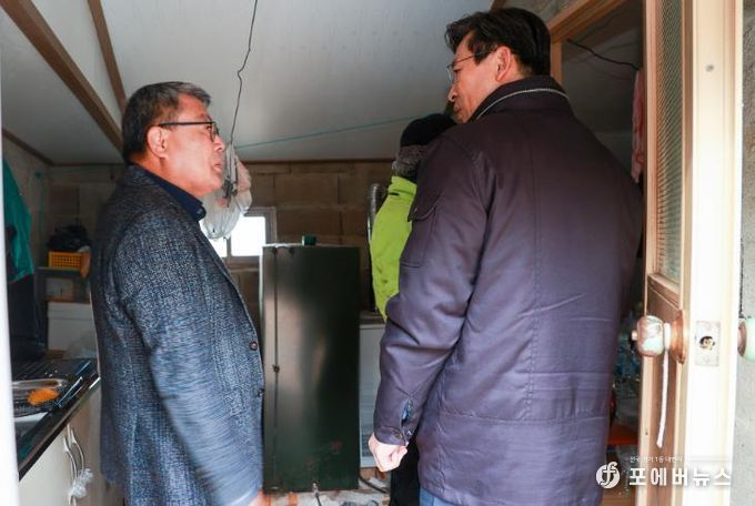 영암군 겨울철 복지위기가구 발굴사업, 덕진면 어르신 가구 새 단장
