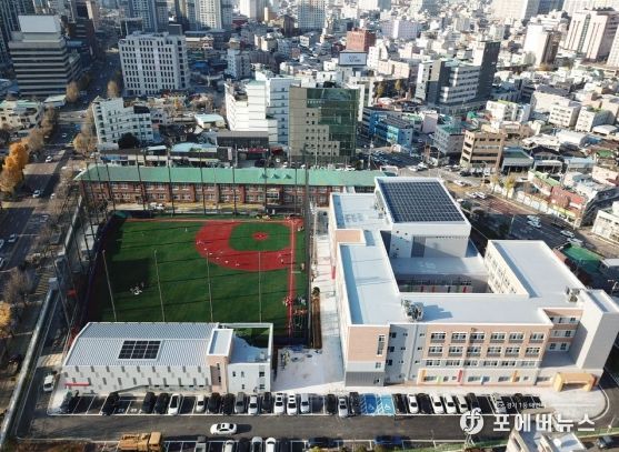 100년 역사의 광주광역시수창초, 그린스마트스쿨로 새단장 완료