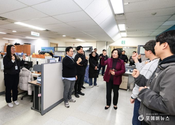 신계용 과천시장, 관내 64개 주요 기관 방문하며 새해 인사 나눠