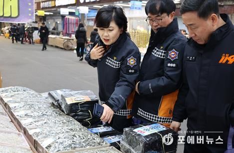 전북소방, 설 앞두고 전통시장 화재 예방 점검