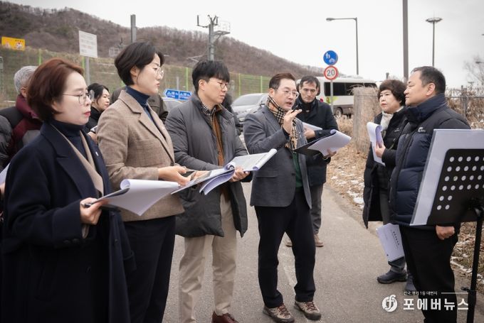 남양주시의회 자치행정위원회, 공유재산관리계획 심사 대비 현장방문 실시