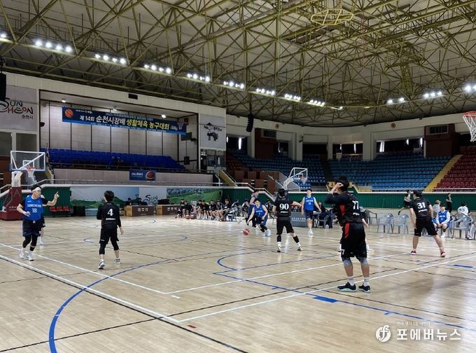 제14회 순천시장배 생활체육 농구대회 성료