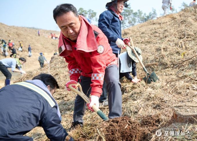 여주시 제80회 식목일 나무심기 행사 성료