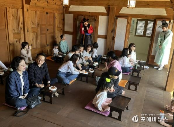 '양주목사의 찻집' 80팀 관람객 몰려…조선시대 차와 다과 체험