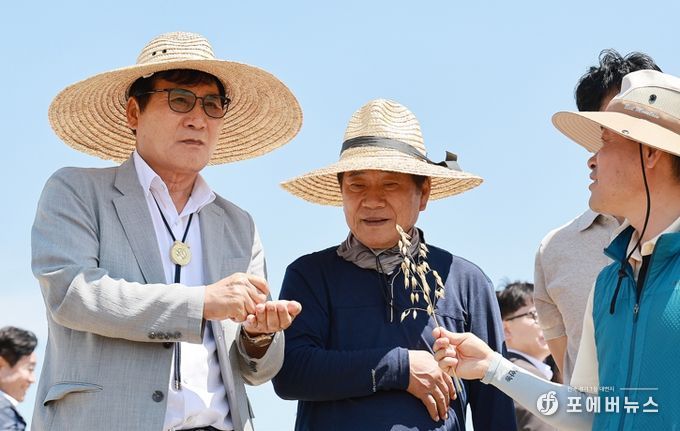 이상익 함평군수, 농가 현장 방문 사진