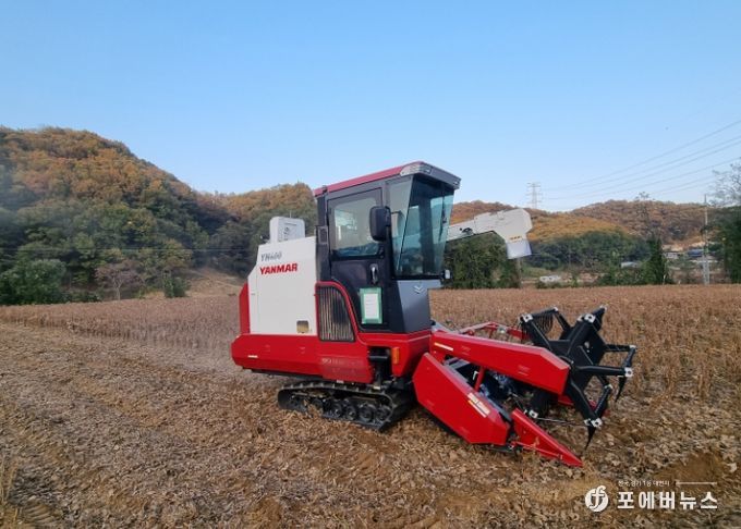 여주시농업기술센터 콩콤바인 임대사업 개시