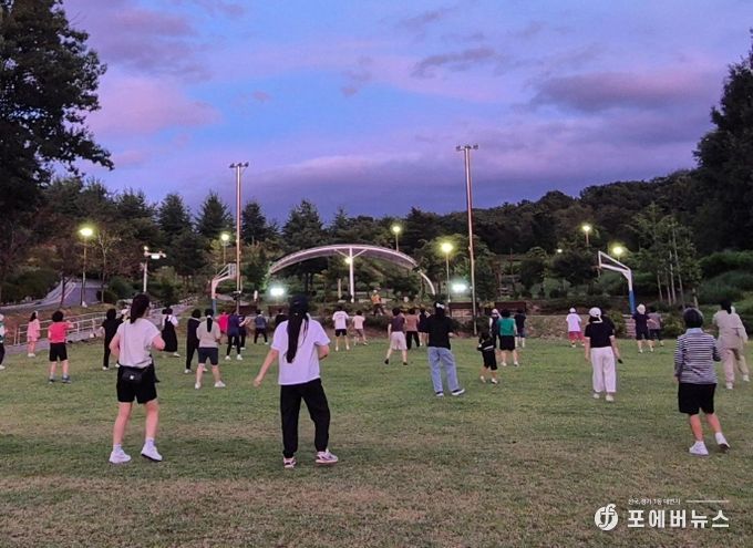 저녁에도 활력 충전! ‘햇사레 야간운동교실’ 10월 30일 성황리 종강
