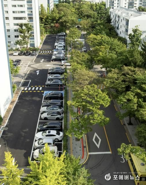 목동13단지 옥외주차장 조성사진