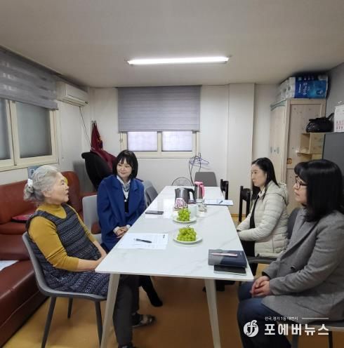 서구의회 김원진 기획행정위원장, 시니어행복밥상 노인일자리 현장 점검…